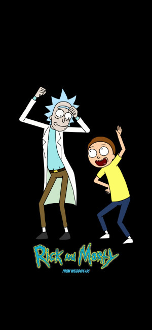 rick and morty 壁纸自用 侵删 via:weibo G195潮流壁纸