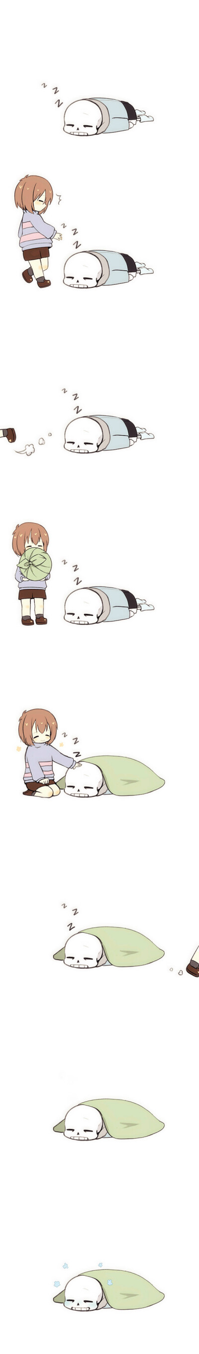 ［传说之下］sans和frisk