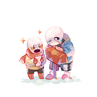 ［传说之下undertale］骨兄弟sans和papyrus