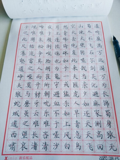 小陈的练字打卡