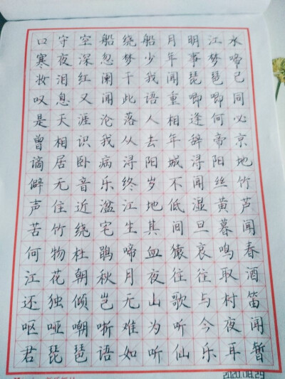 小陈的练字打卡