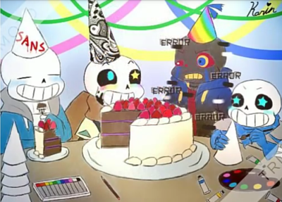 sans、error、swap给ink过生日