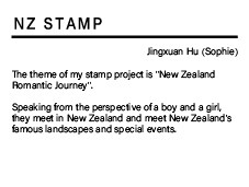 I originally changed the phrase “A girl around New Zealand to a boy and a girl to meet and travel
together ” and used a combination of two pictures to create a series of couple avatar
illustrations.