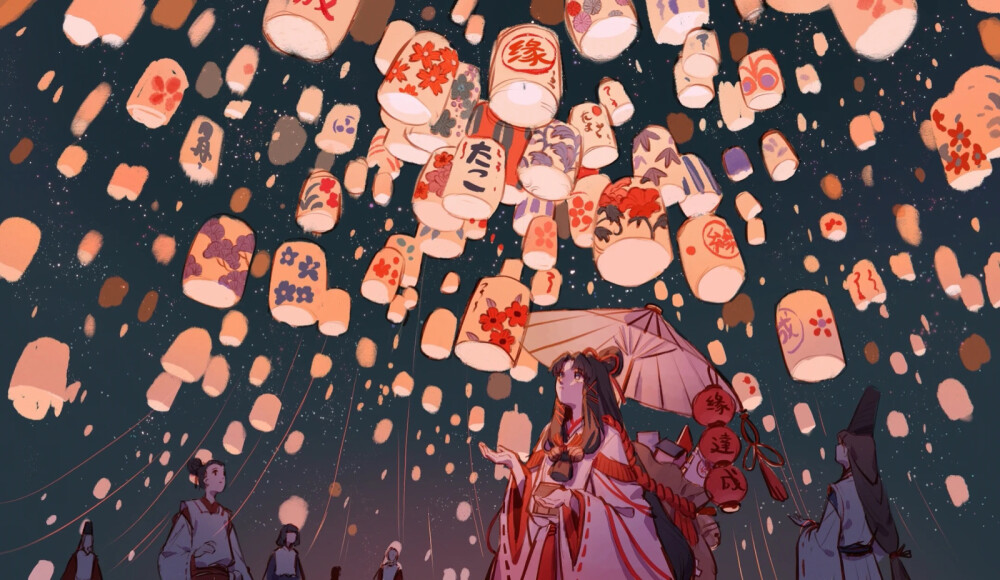 插画师：旳－（ 神仙太太）