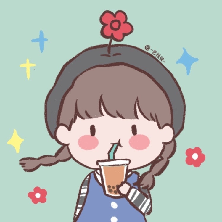 可爱女孩头像 画师@-巴辣辣- #可爱头像##女孩头像##闺蜜间用的头像