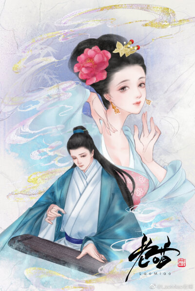 漫画
琴师舞女