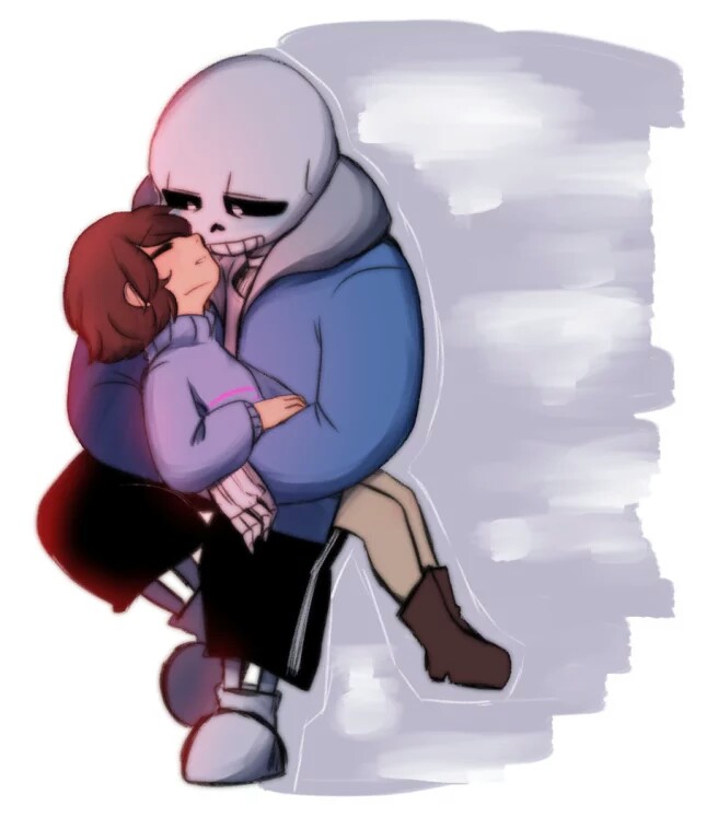 ［传说之下］sans和frisk