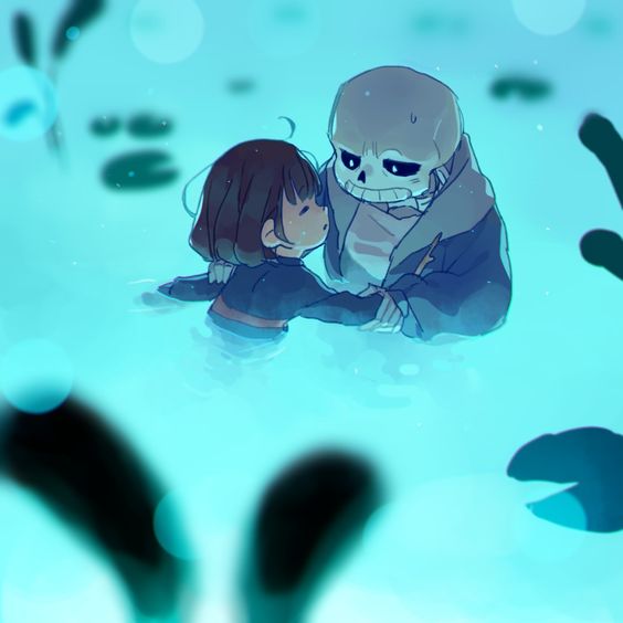 ［传说之下］sans和frisk