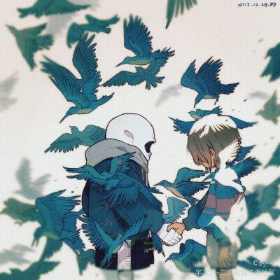 ［传说之下undertale］sans和frisk