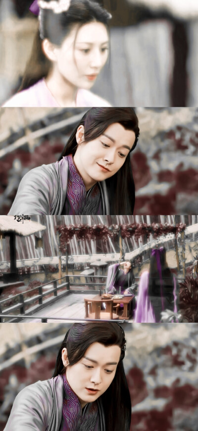琉璃｜无支祁x紫狐｜
cr.芙蕖梧桐