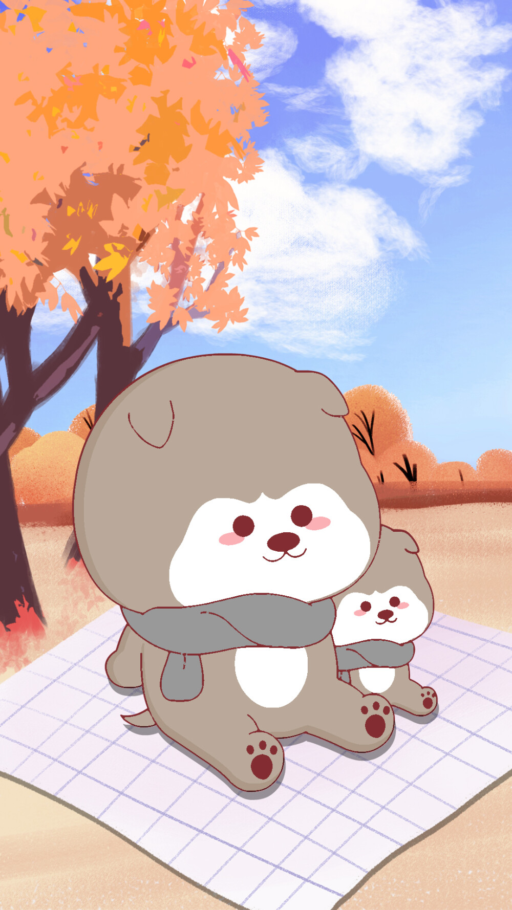 颜兔子的小哈皮 立秋 - 堆糖,美图壁纸兴趣社区