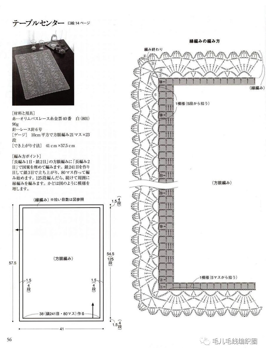 方格桌布