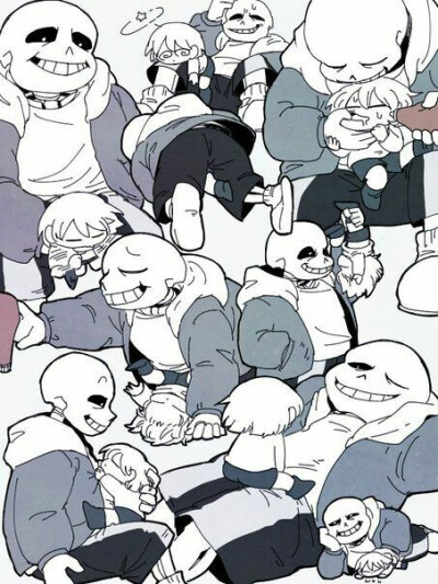 ［传说之下undertale］sans和frisk