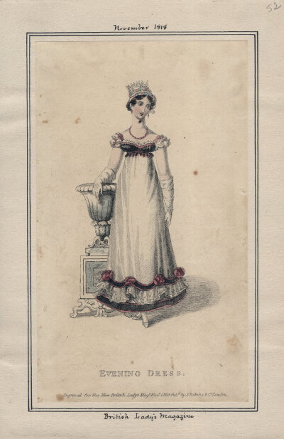  1818 British Lady's Magazine ​​​