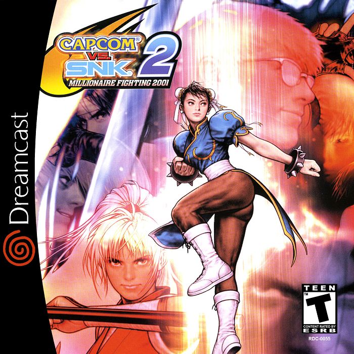 SNK VS CAPCOM2游戏碟封面