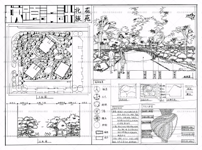 景观快题线稿学生作品