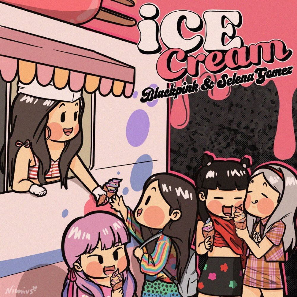 BLACKPINK赛琳娜新歌 《Ice cream》