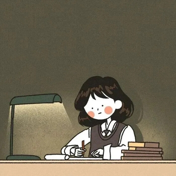 女生头像学习工作