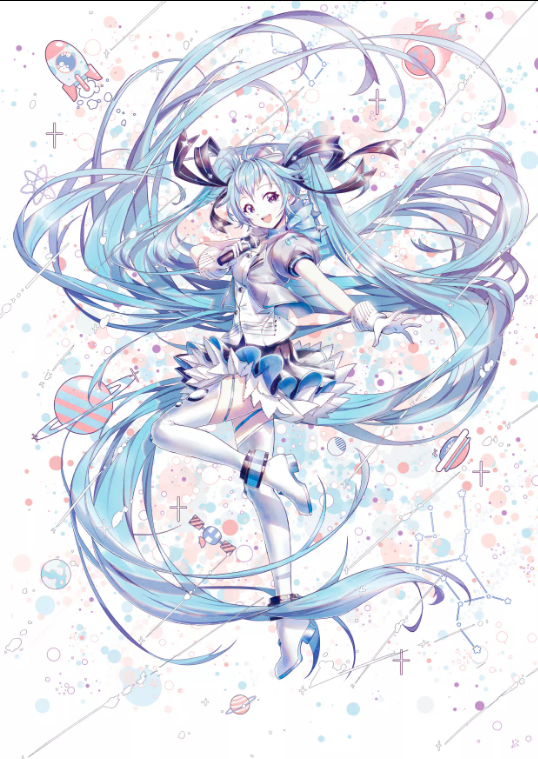 初音未来#
图来自百度