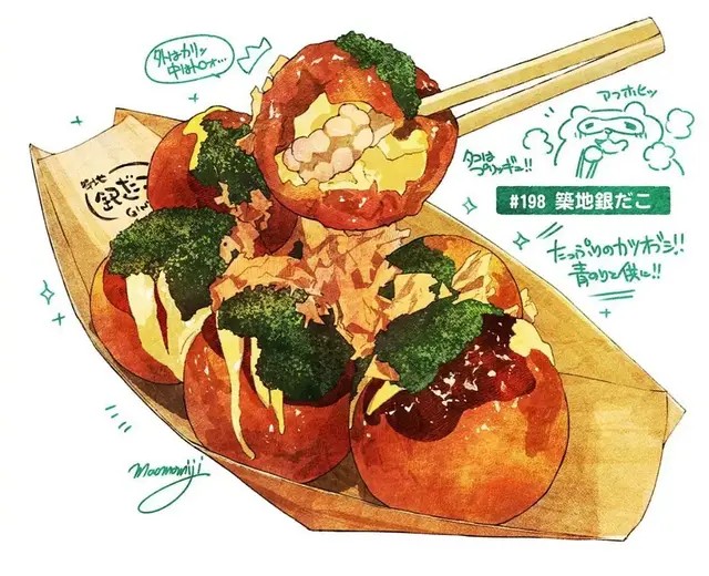 美食插画素材