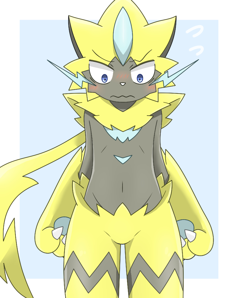 zeraora 捷拉奥拉 勿盗图～侵删哦 by 静坐城中等风来