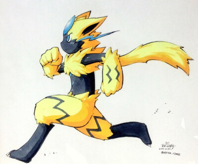 zeraora 捷拉奥拉 勿盗图～侵删哦