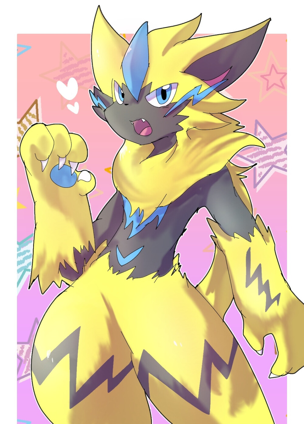 zeraora 捷拉奥拉 勿盗图～侵删哦