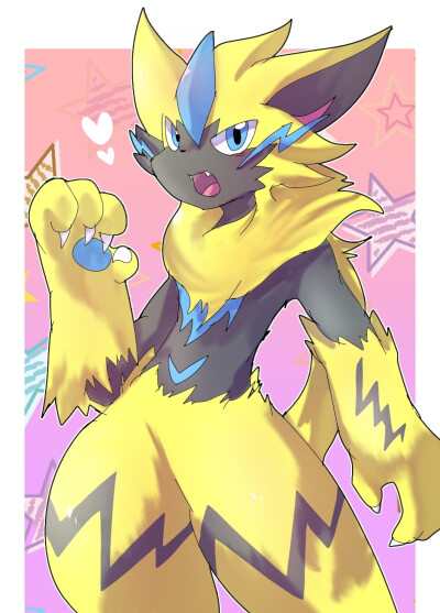 zeraora 捷拉奥拉 勿盗图～侵删哦