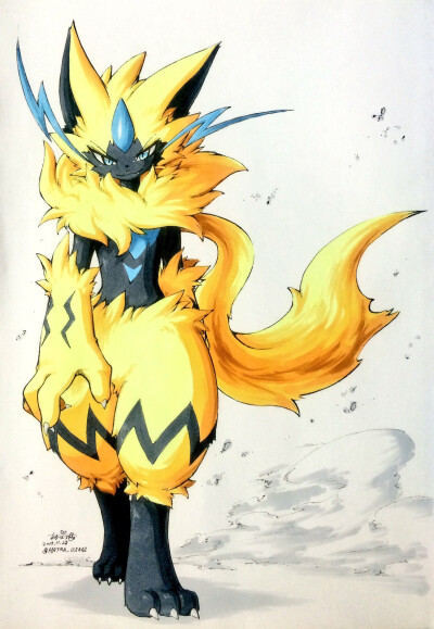 zeraora 捷拉奥拉 勿盗图～侵删哦