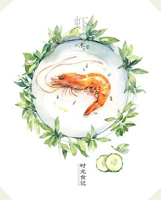 美食插画素材