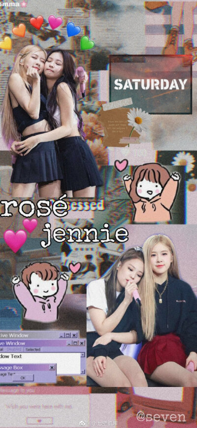 金智妮Jennie/ROSé樸彩英 拼接壁紙
原創(chuàng)@小七壁紙庫 