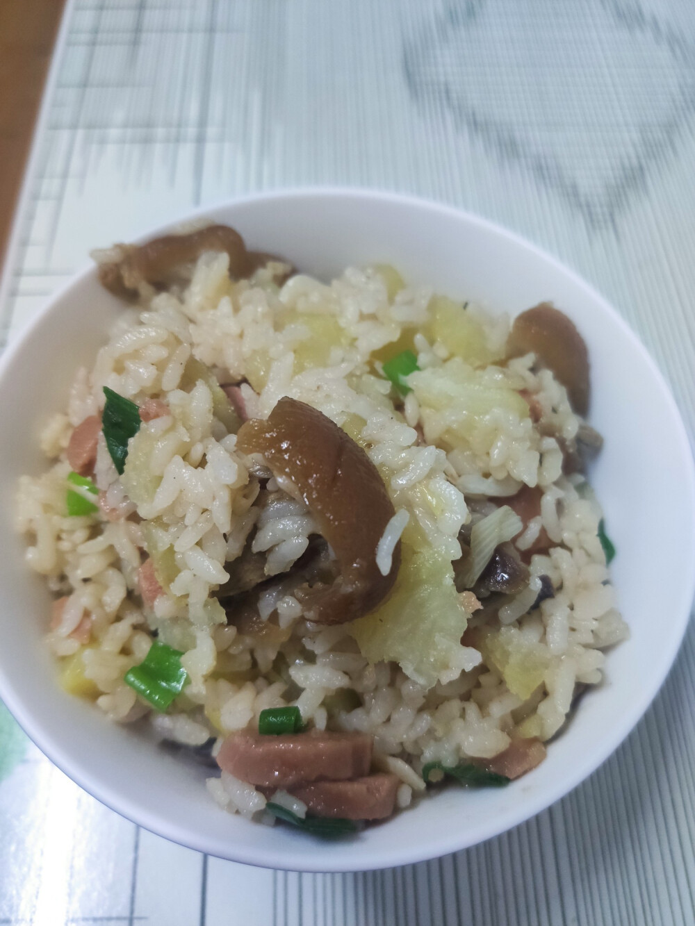 土豆焖饭