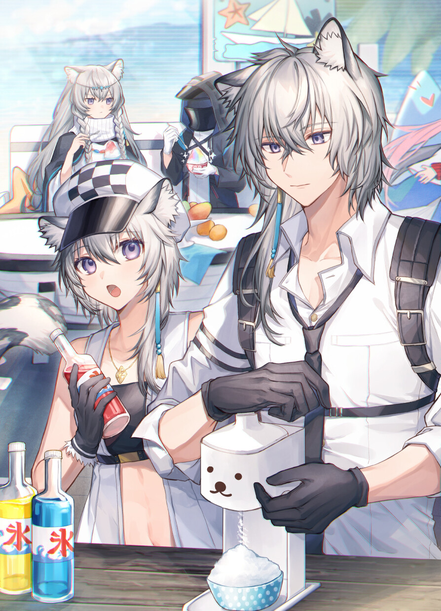 明日方舟# 喀兰贸易 画师:コユコム■お仕事募集中