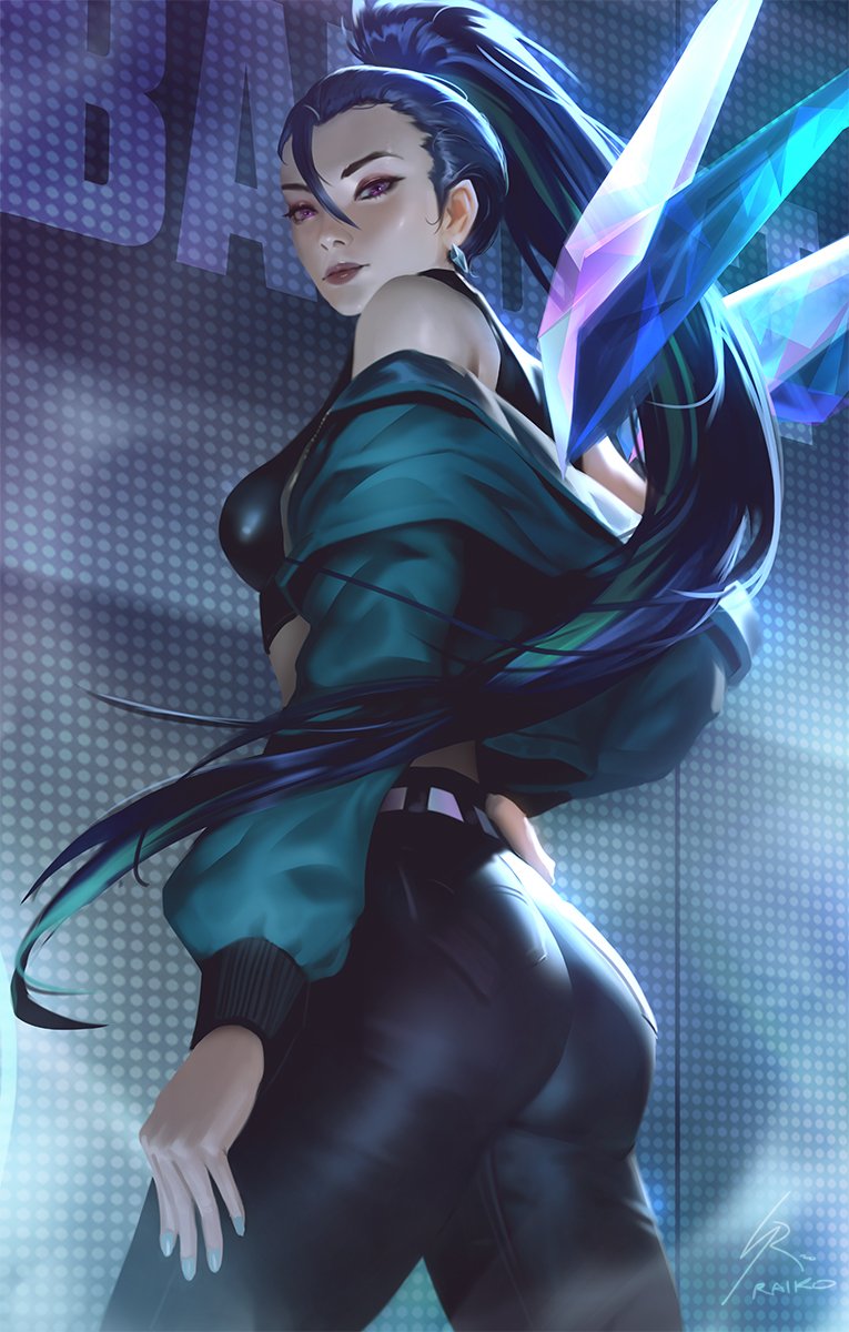 K/DA "The Baddest" Kai'Sa~
画师：raiko