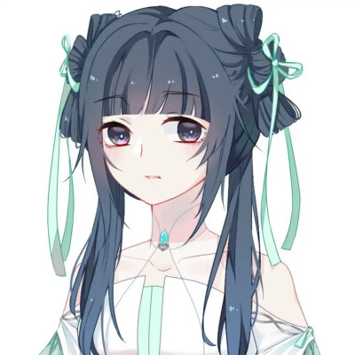 动漫 古风女头