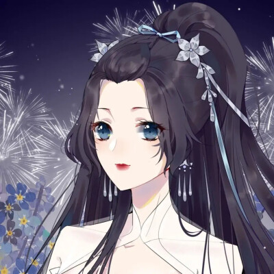 动漫 古风女头