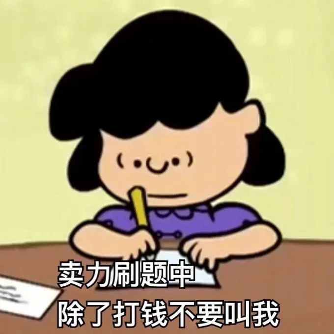 认认真真搞学习表情包