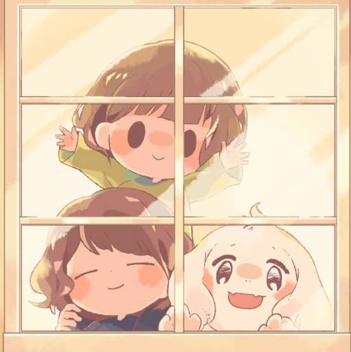 sans an frisk an chara