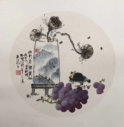 国画小品by丁丁