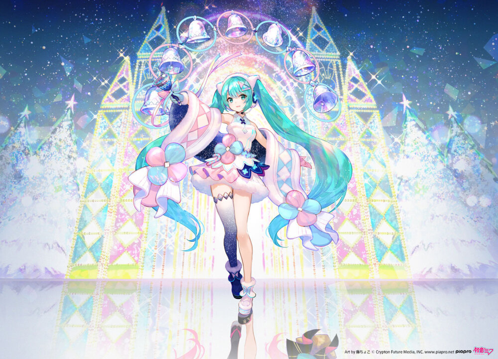 藤choco 藤ちょこ「初音ミク MAGICAL MIRAI 2020」东京＆大阪 主视觉图＆设定图