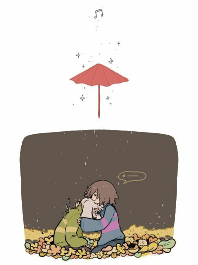 ［传说之下undertale］asriel和frisk