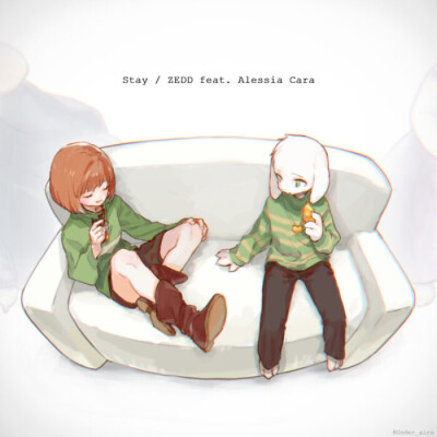 ［传说之下undertale］chara和asriel