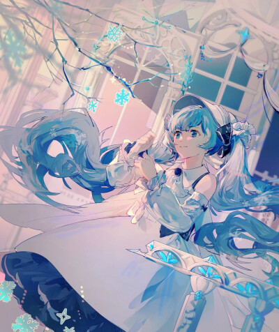 初音未来（混入了一张海伊）