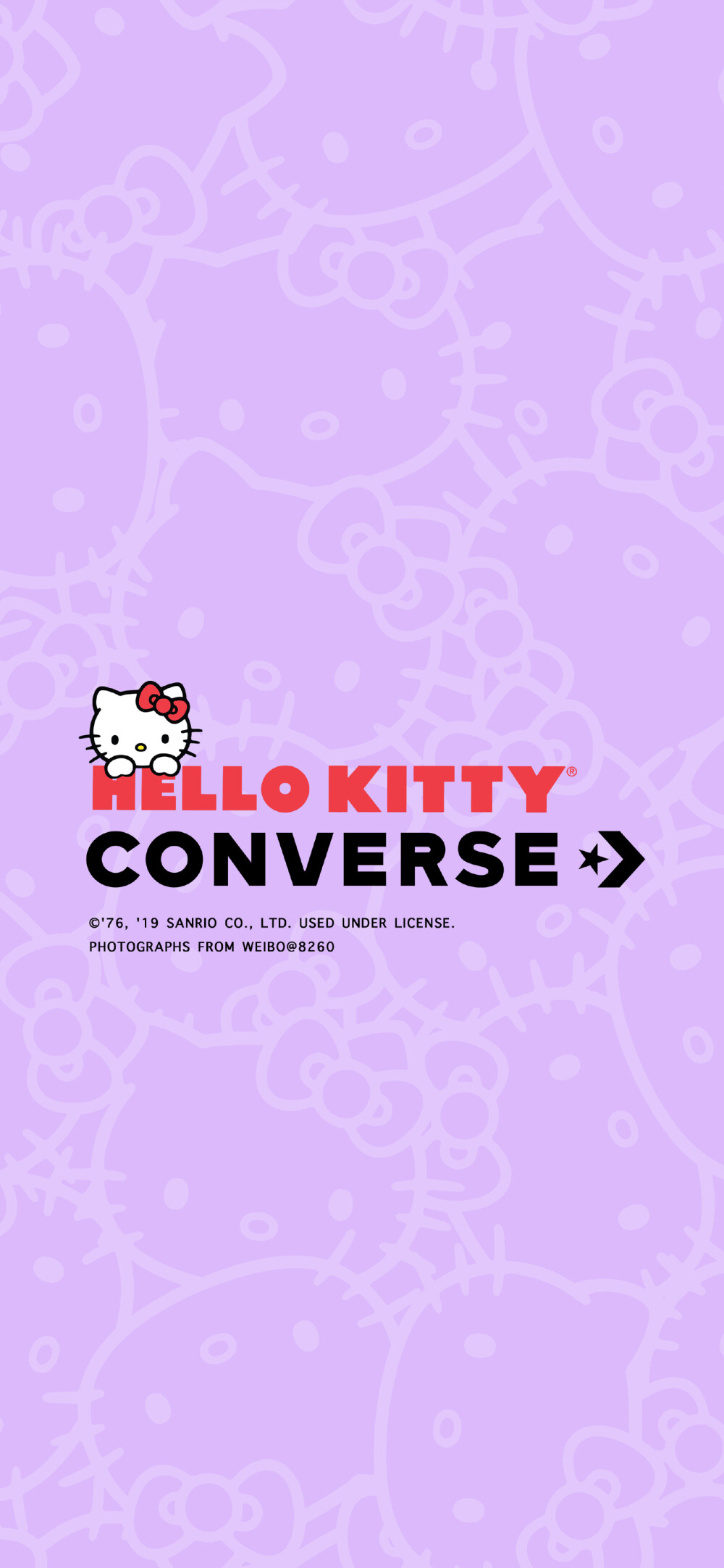 hello kitty＆匡威合作款