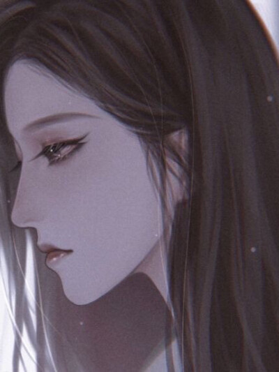 银发少年，放荡不羁
画师：不名岛