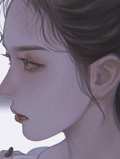 银发少年，放荡不羁
画师：不名岛