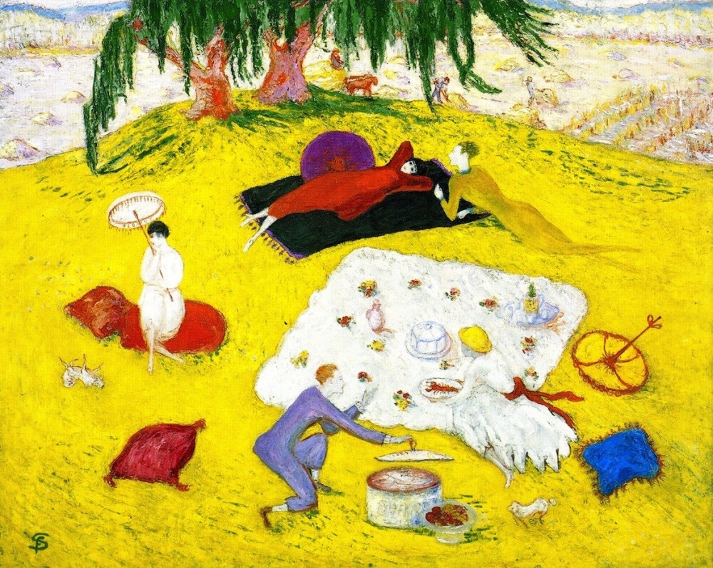 美国女画家Florine Stettheimer 作品 ​​​