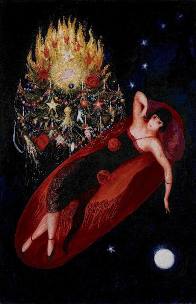 美国女画家Florine Stettheimer 作品 ​​​