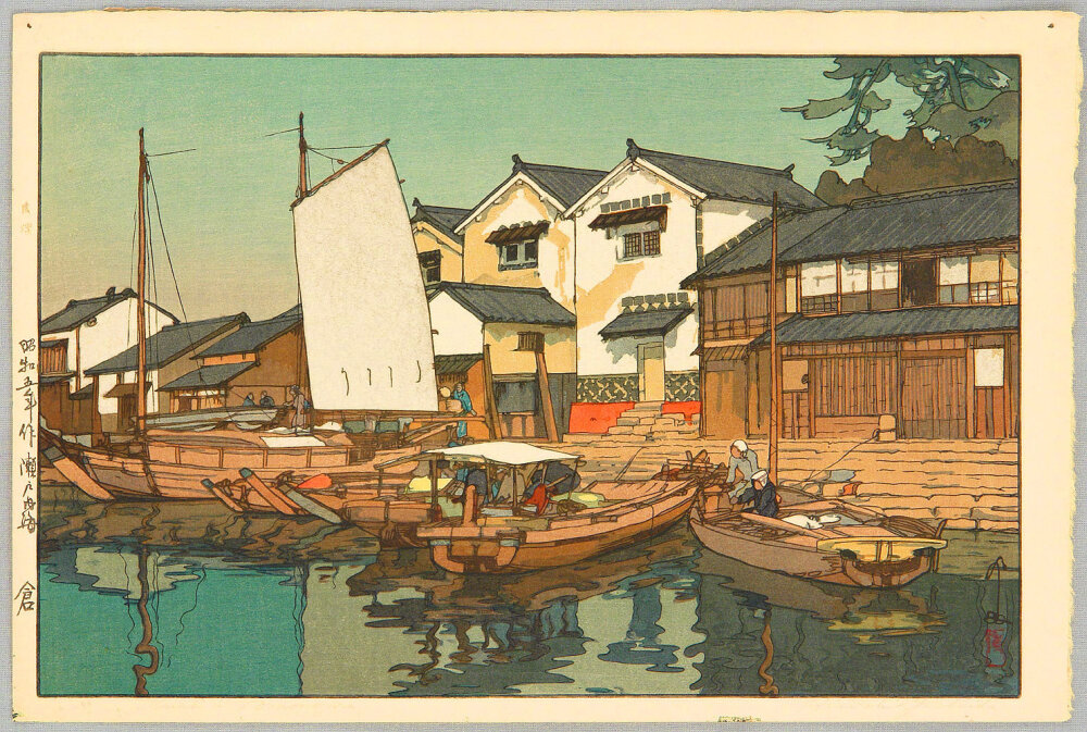 画师 吉田博(Hiroshi Yoshida) ​​​​