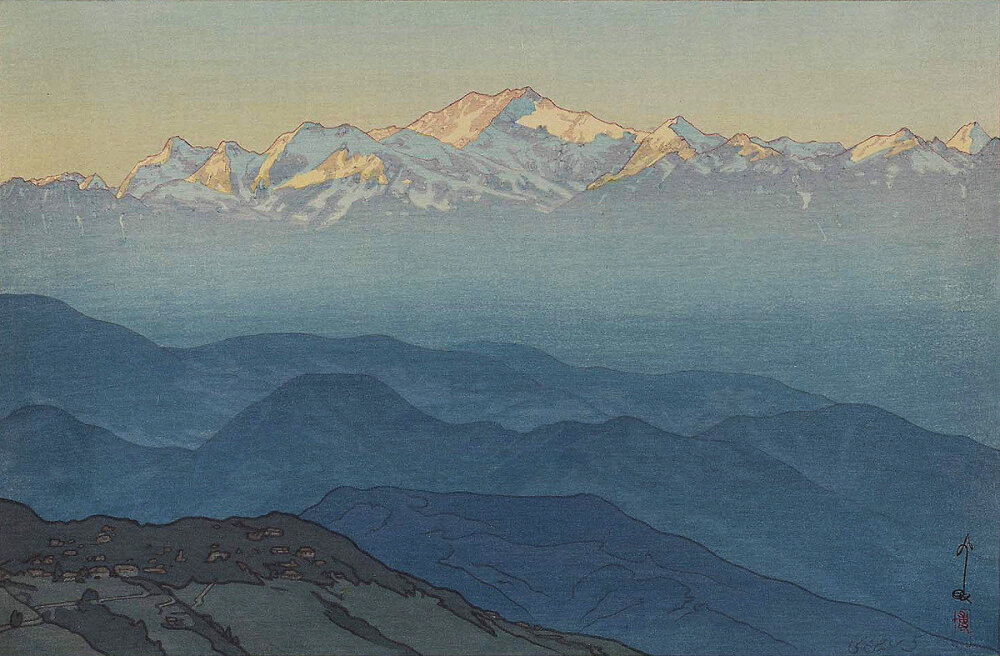 画师 吉田博(Hiroshi Yoshida) ​​​​